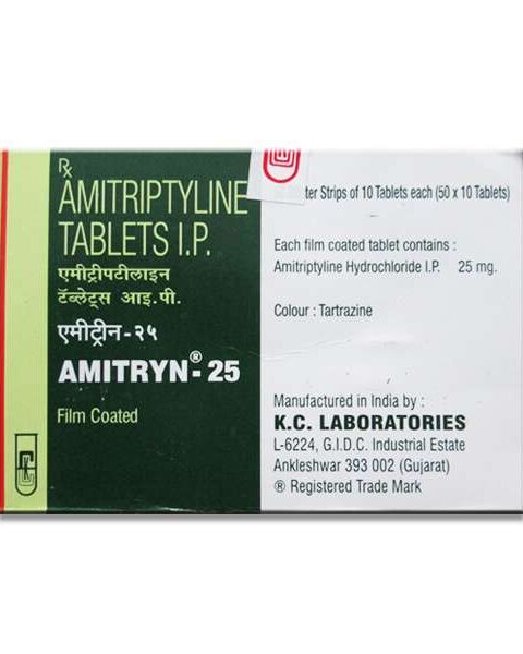 AMITRYN 25 MG TABLET