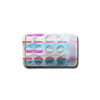 NITRAVET 5 MG TABLET - ANGLO-FRENCH DRUGS & INDUSTRIES LTD
