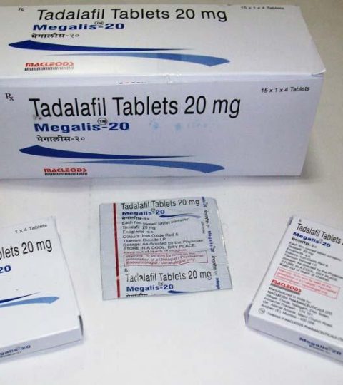 MEGALIS 20mg Tablet – Tadalafil 20mg