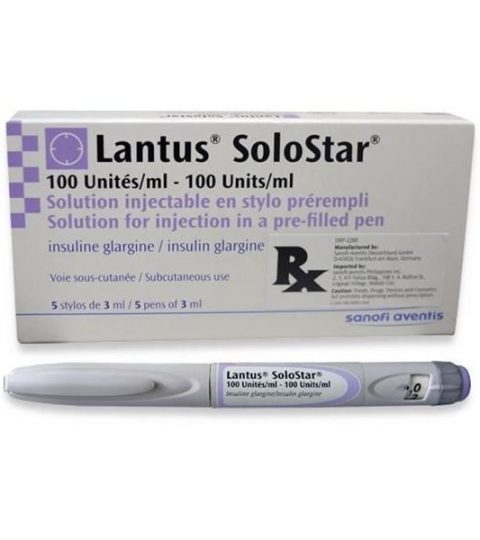 Lantus Solostar 100 IU/ml Injection