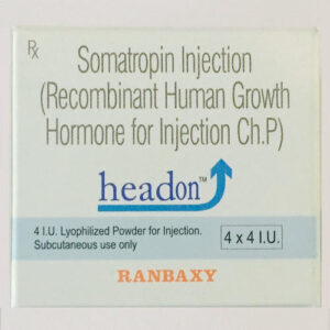 Somatropin Headon 4 IU Injection