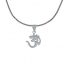 925 Sterling Silver Religious Jewellery Hindu OM Pendant and Chain_2