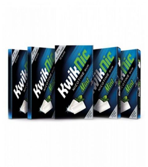KwikNic 2mg Chewing Gums Mint Pack Of 5