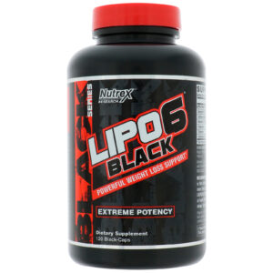 Nutrex LIPO6 Black Extreme Potency Fat Burner