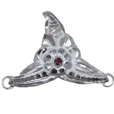 RAJLAXMI JEWELLERS 925/92.5 Pure Silver MUKUT/Crown for Hindu GOD and Men and Women (Size? - Image 4