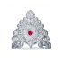 RAJLAXMI JEWELLERS Pure Silver MUKUT Crown for Hindu GOD and Men and Women_1