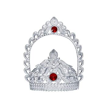 RAJLAXMI JEWELLERS Pure Silver MUKUT Crown for Hindu GOD and Men and Women_2