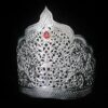 RAJLAXMI JEWELLERS 925/92.5 Pure Silver MUKUT/Crown for Hindu GOD and Men and Women (Size? - Image 4