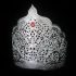 RAJLAXMI JEWELLERS Pure Silver MUKUT Crown for Hindu GOD and Men and Women_3