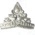 RAJLAXMI JEWELLERS Pure Silver MUKUT Crown for Hindu GOD and Men and Women_4