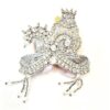 RAJLAXMI JEWELLERS 925/92.5 Pure Silver MUKUT/Crown for Hindu GOD and Men and Women (Size? - Image 2