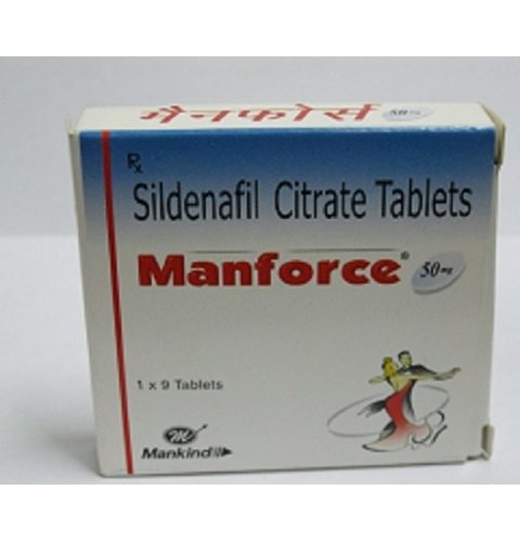MANFORCE 50MG TABLET – Mankind Pharma Ltd