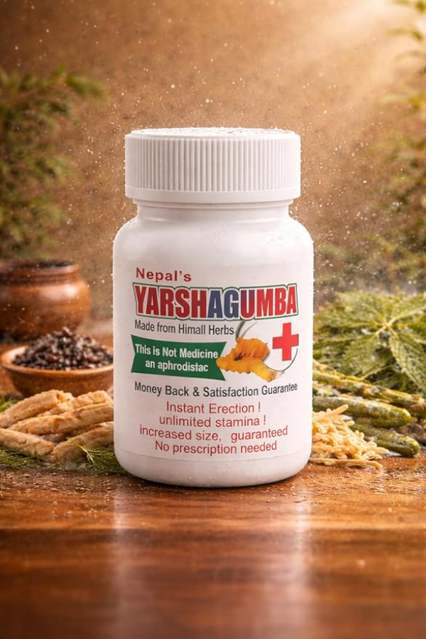 Buy Nepal Yarshagumba Capsules Cordyceps Sinensis herbal supplement