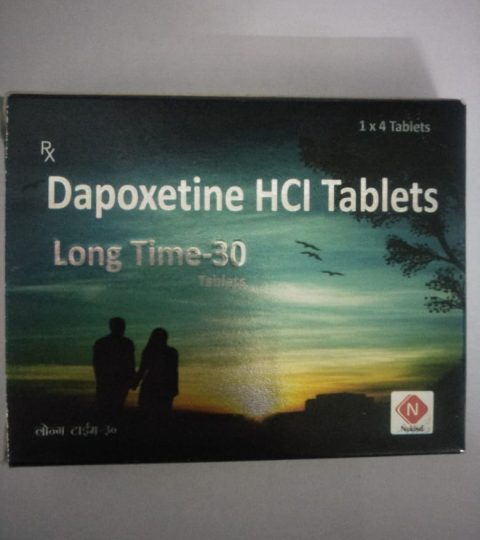 LONG TIME 30 TABLETS / DAPOXETINE HCL TABLETS – NUKIND HEALTHCARE