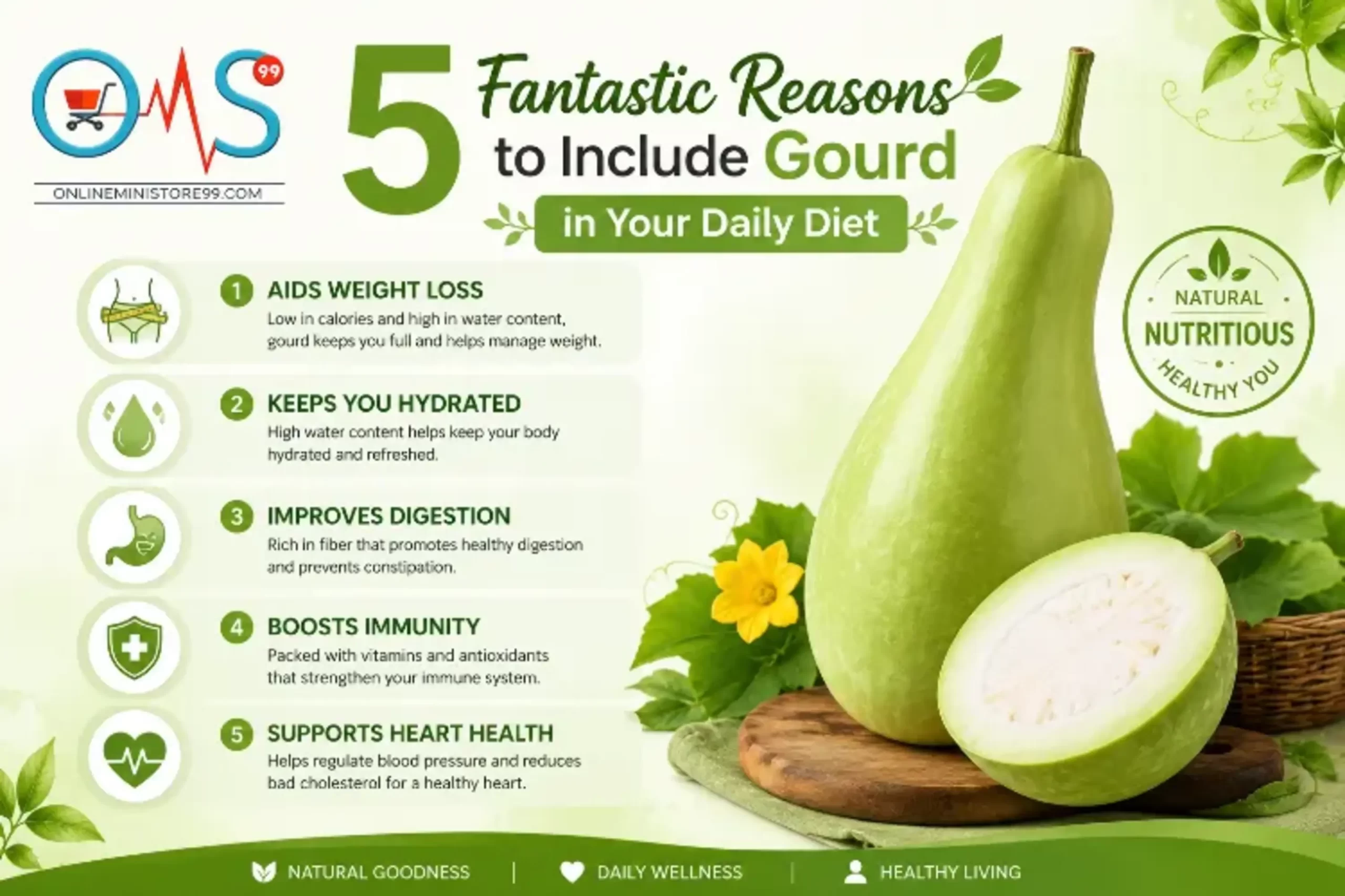 5 Fantastic Reasons to Include Gourd in Your Daily Diet