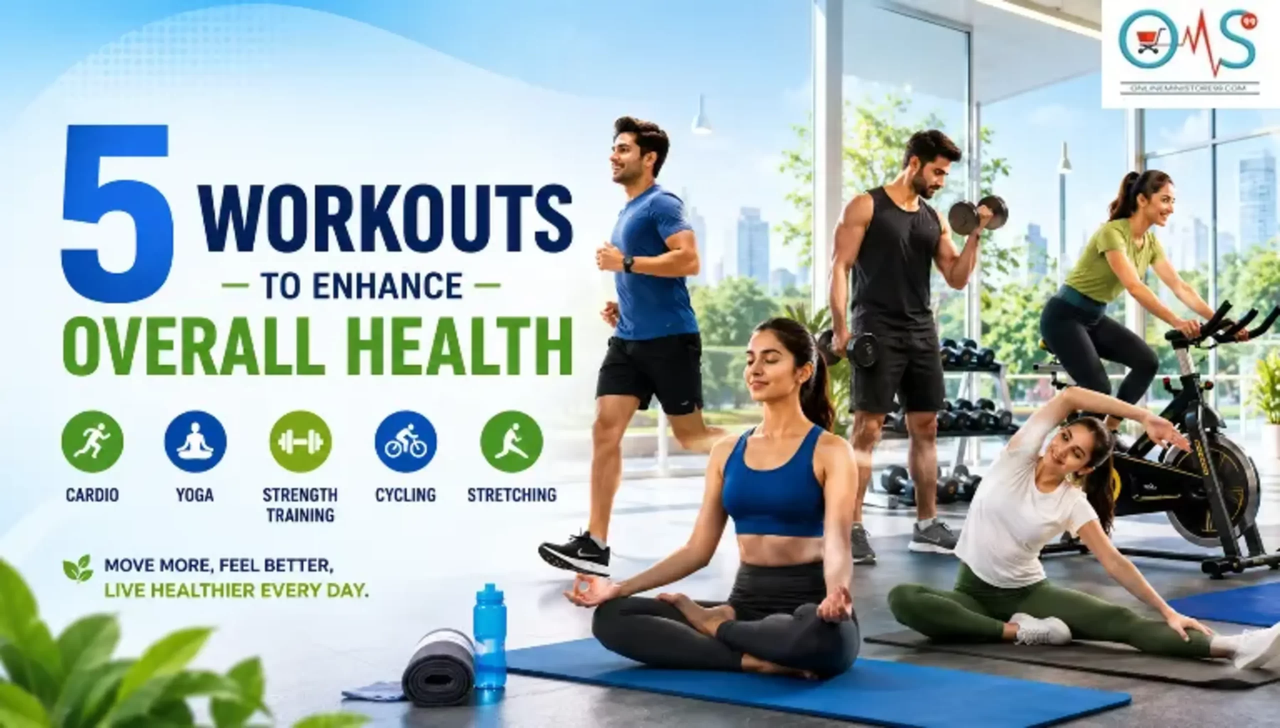 5 Easy Workouts for Better Health and Wellness