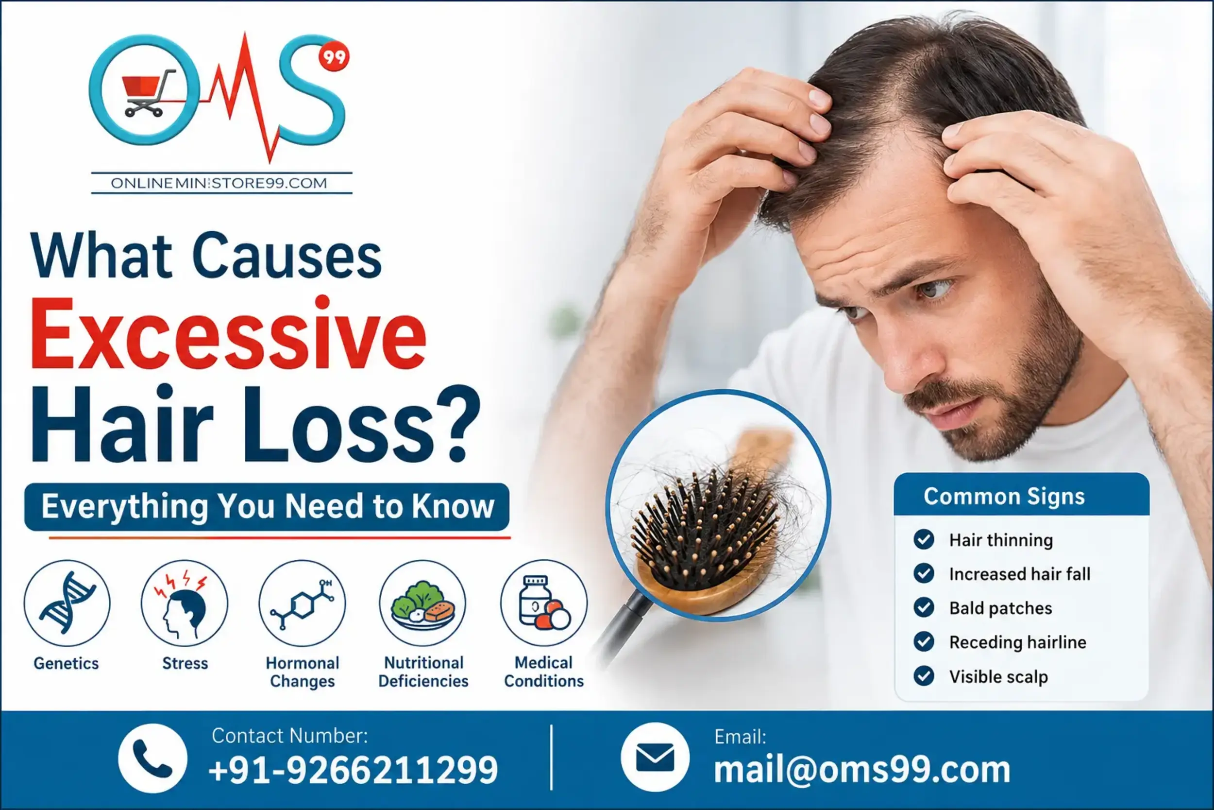 What Causes Excessive Hair Loss? Everything You Need to Know