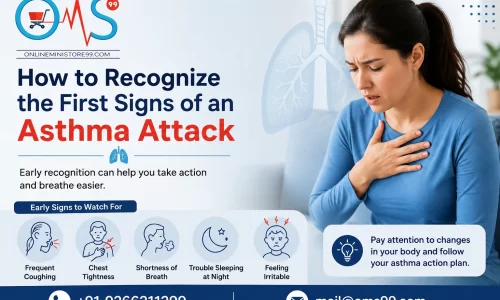 Early signs and symptoms of an asthma attack