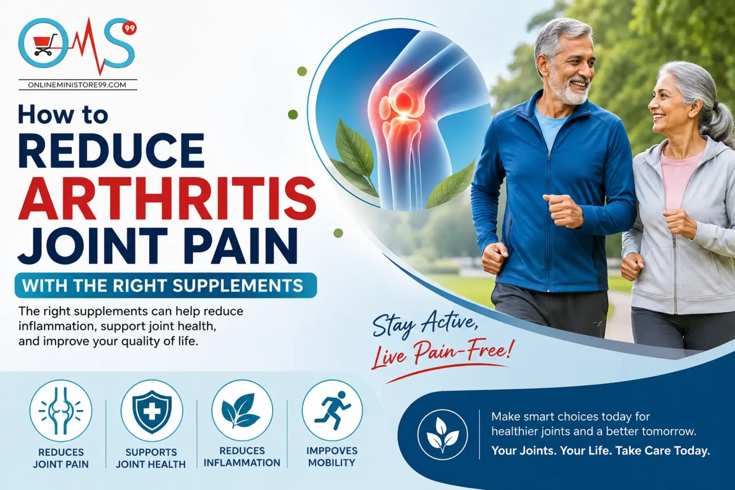 How to Reduce Arthritis Joint Pain with the Right Supplements
