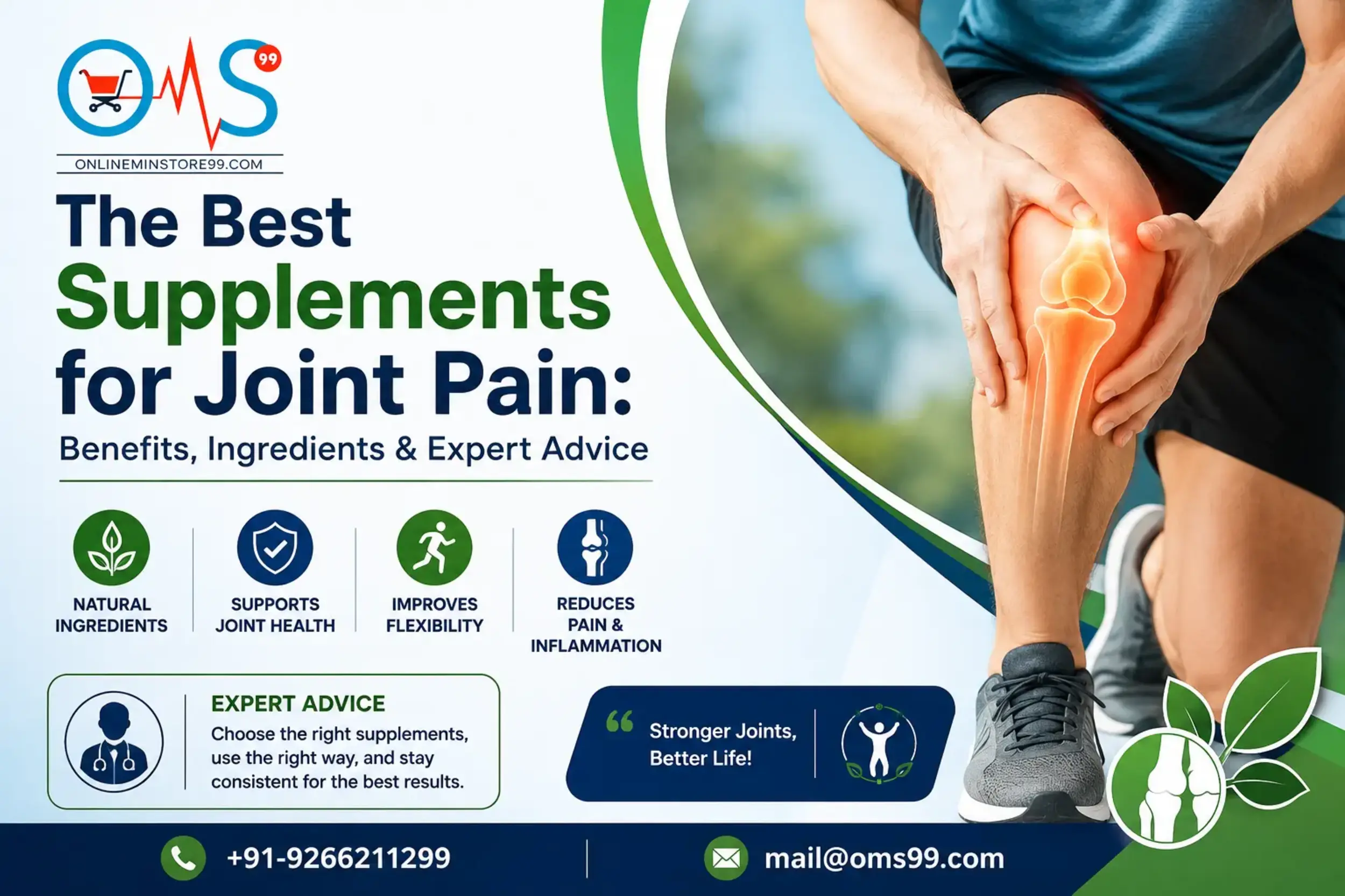 The Best Supplements for Joint Pain: Benefits, Ingredients & Expert Advice