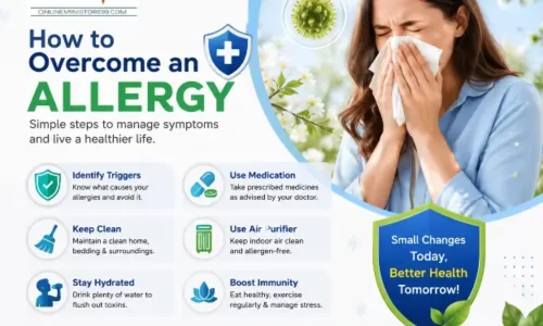 How to overcome an allergy with simple prevention tips including avoiding allergens, staying hydrated, using an air purifier, and boosting immunity – OMS99.