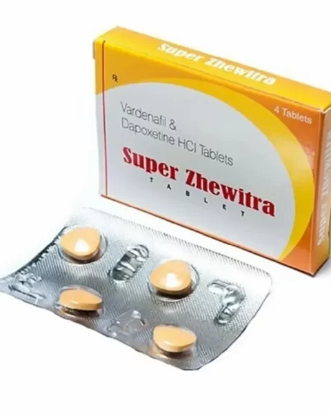 Super Zhewitra Tablet Vardenafil Dapoxetine ED PE treatment medicine