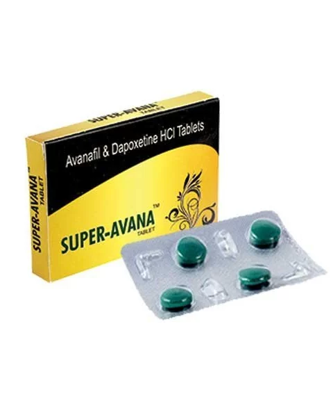 Super Avana tablet Avanafil Dapoxetine ED PE medicine