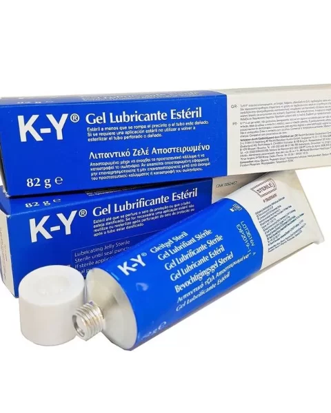 K-Y Jelly water based gel lubricant for dryness relief and smooth intimate comfort