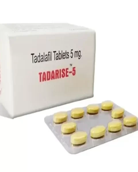 Tadarise 5mg Tablet Tadalafil 5mg daily ED treatment medicine pack