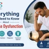 Everything You Need to Know About Erectile Dysfunction infographic with OMS99